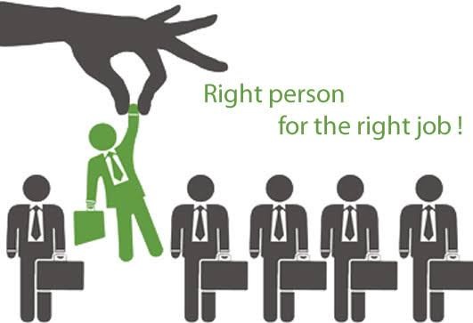 THE RIGHT PERSON FOR THE RIGHT JOB: A LESSON I LEARNED EARLY